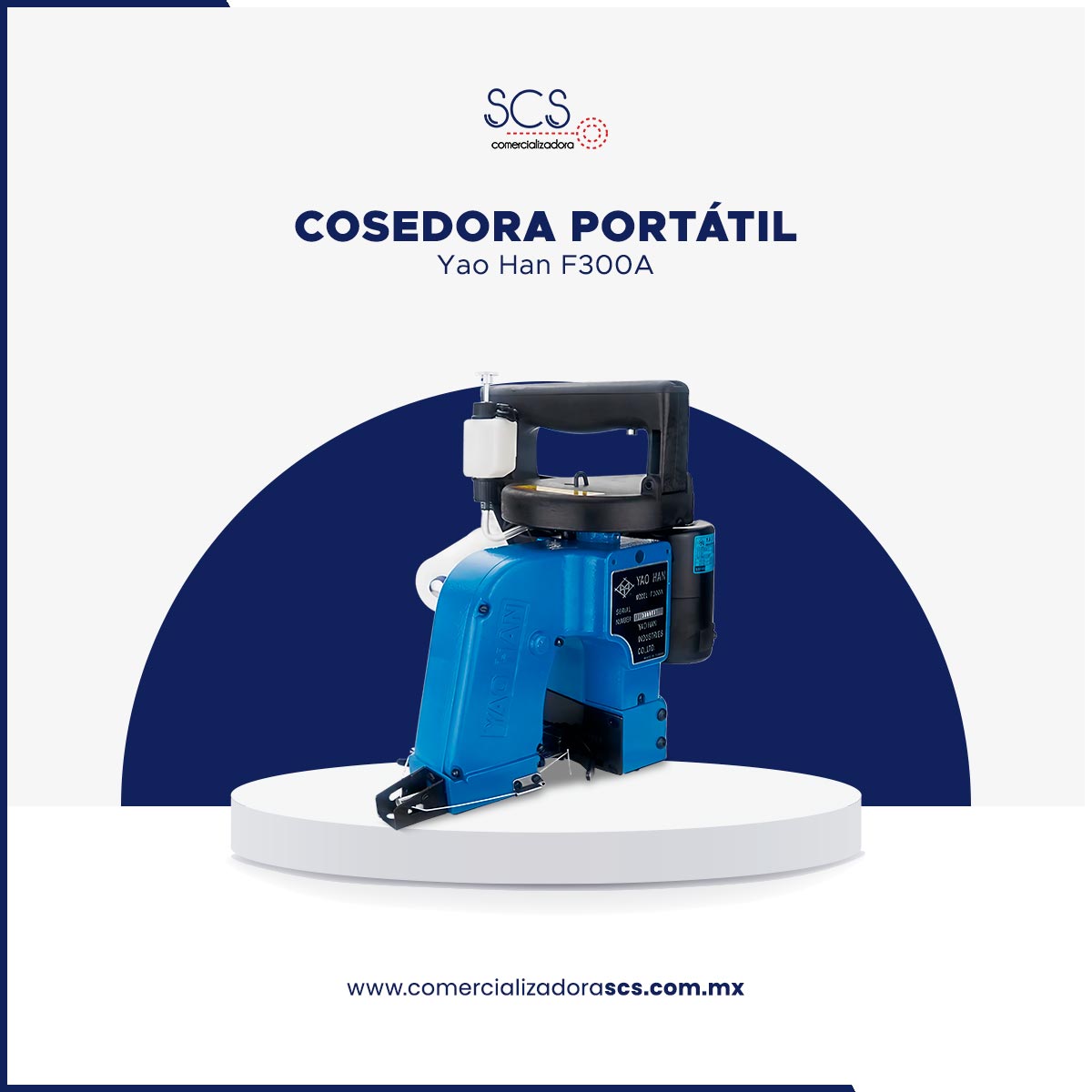 Máquina Cosedora Portátil Yao Han F300A